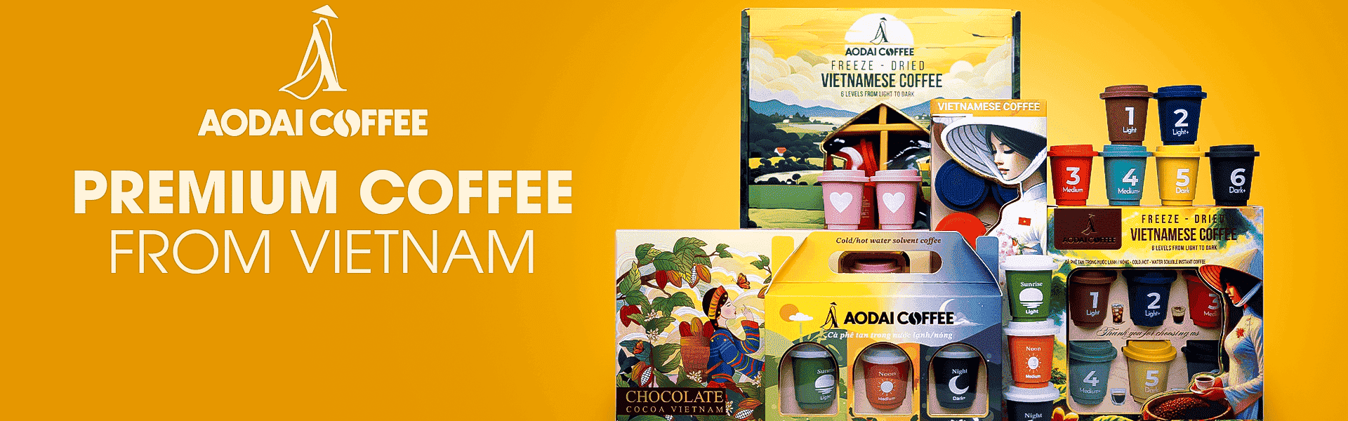 Banner sản phẩm AODAI COFFEE