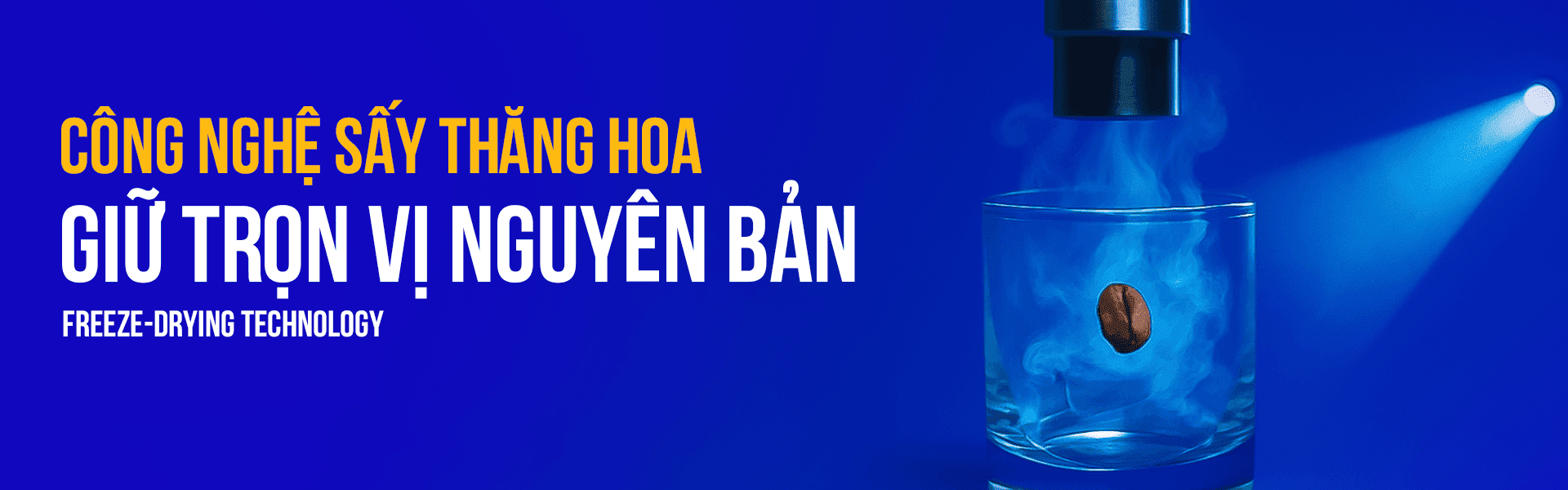Công nghệ sấy thăng hoa cà phê 