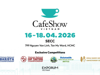 CAFESHOW 2026 TP.HCM – SỰ KIỆN CÀ PHÊ & ĐỒ UỐNG ĐÁNG CHÚ Ý NHẤT NĂM