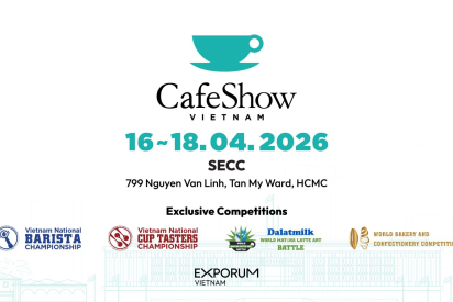 CAFESHOW 2026 TP.HCM – SỰ KIỆN CÀ PHÊ & ĐỒ UỐNG ĐÁNG CHÚ Ý NHẤT NĂM