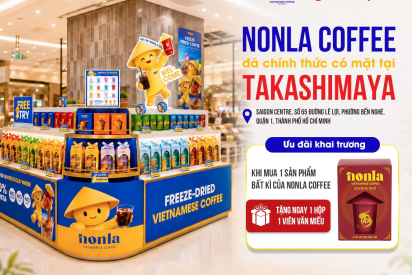 🎉 NONLA COFFEE CHÍNH THỨC CÓ MẶT TẠI TAKASHIMAYA VIỆT NAM! ☕✨