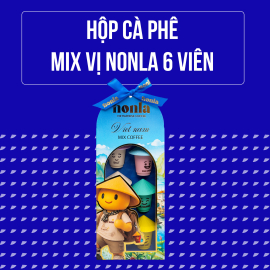 Cafe Mix Vị - Hộp Nonla 6 Viên