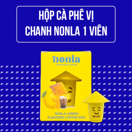  Cafe  Vị Chanh - Hộp Nonla 1 Viên