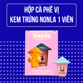 Cafe Vị Kem Trứng  - Hộp Nonla 1 Viên