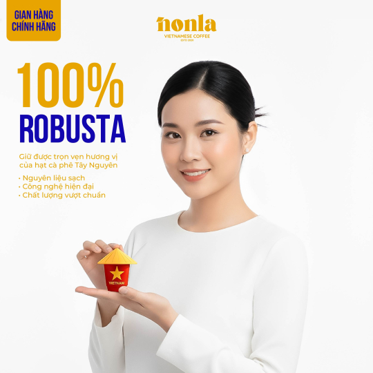  Cafe Vị Cacao - Hộp Nonla 1 Viên