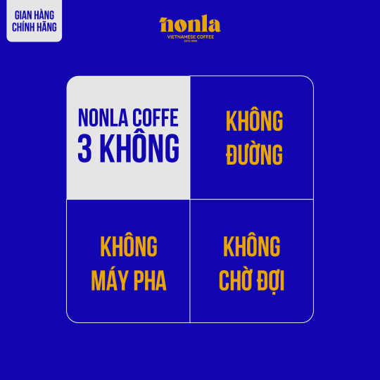 Cafe Vị Sữa Dừa - Hộp Nonla 1 Viên