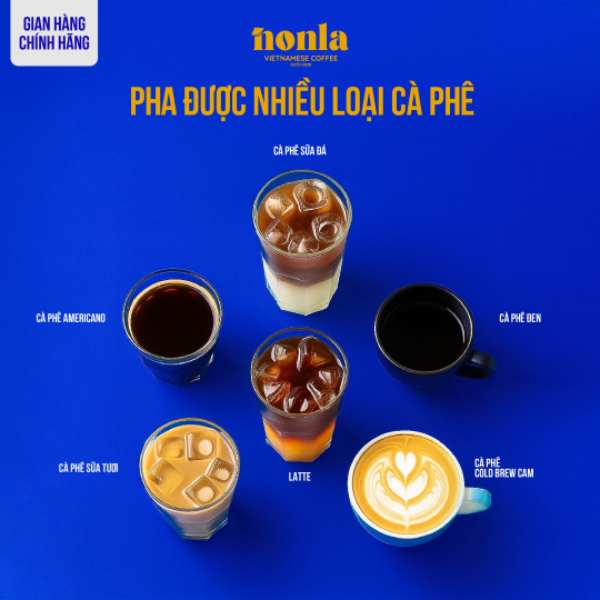  Cafe Vị Sầu Riêng - Hộp Nonla 8 Viên