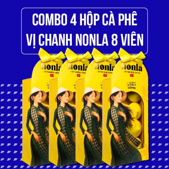 Cafe Vị Chanh - Hộp Nonla 8 Viên