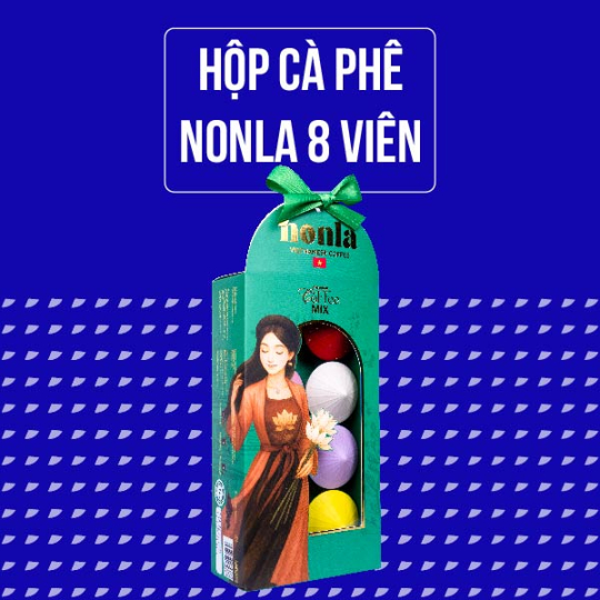  Cafe Mix Vị - Hộp Nonla 8 Viên