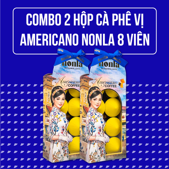  Cafe Americano- Hộp Nonla 8 Viên
