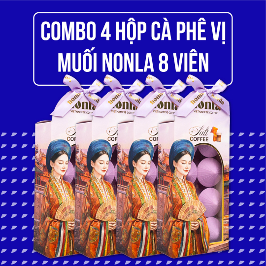 Cafe Vị Muối - Hộp Nonla 8 Viên