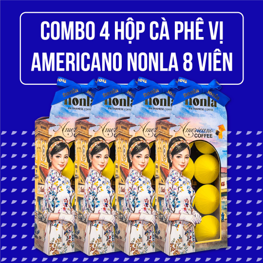  Cafe Americano- Hộp Nonla 8 Viên